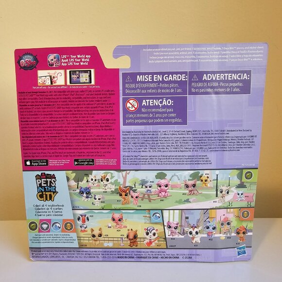 Hasbro Littlest Pet Shop Pet Tales #79 Frilly Von Riches Cat #80 Ritzy New LPS - Picture 5 of 7